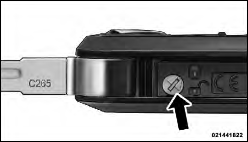 Key Fob Screw Location