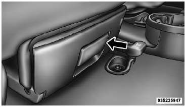 Passenger Seat Storage — If Equipped :: Storage :: Understanding the