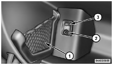 1  iPod Or External USB Device Holder