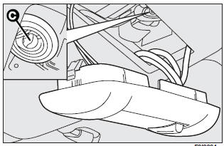 If the switch does not work, the sunroof can be operated manually as follows: