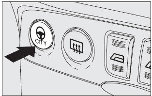 The electric power steering only works when the ignition key is at MAR and the