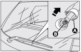 Changing the rear window blade