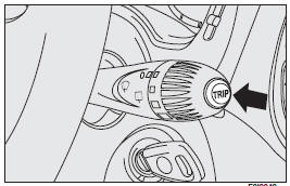 Press for less than 1 second (pulse) indicated with