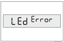 The instrument panel performs a check on the following warning lights: