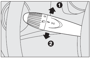 Push the lever to stable position: