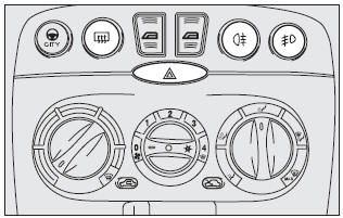 Controls :: Dashboard and controls :: Fiat Punto Owner's Manual :: Fiat Punto Fiat Manuals