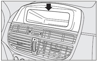 Replace the compartment shown in the figure with the plate provided with the