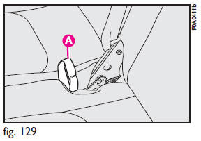  pull the bands B-fig. 130 and tilt the seat completely;