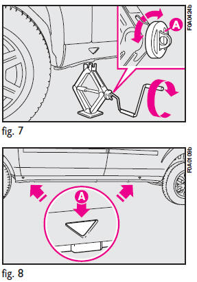 12) Alert other passengers that the vehicle is about to be raised; all persons