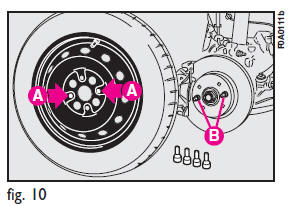 17) Where relevant, take small wheel cup and fasten the four fastening screws.